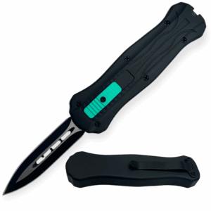 OTF (Automatic) 2in - Teal & Black