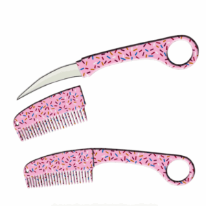 Curve Comb Knife (8 Colors)