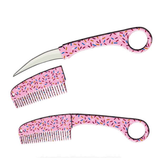 Curve Comb Knife (8 Colors)
