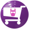 shopping cart pink (7)